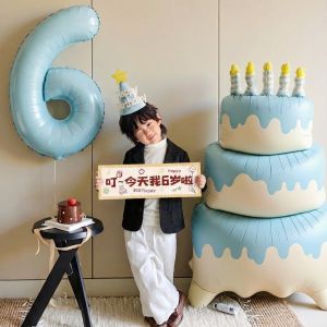SHIERAI | Birthday Photo Props Decoration Balloon 40 Inches