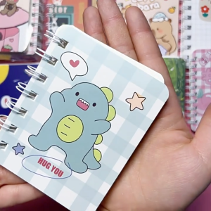 Ring Note Book Memo Mini Karakter Kartun Lucu Motif Lucu Buku Catatan Buku Catatan Mini Diary Cute