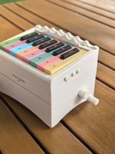 Upgraded 2026 Bluetooth Piano Desktop Calendar Weekly Music Calendar Hand Crank Playable Desktop Decoration Gifts