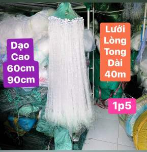 Tay 45/50m lưới lòng tong bắt cá suối cá nhỏ...