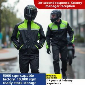 Waterproof Motorcycle Raincoat Set