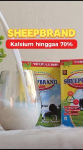 PAKET 2 BOX Sheepbrand Susu Kambing Etawa Rasa Original - Tinggi Kalsium Atasi Nyeri Sendi & Rematik