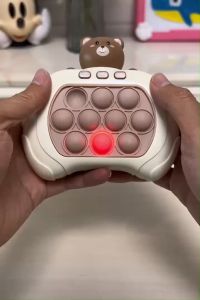 Interactive Educational Toys: Quick Push Game Console & Electronic Speed Push Through Pop It