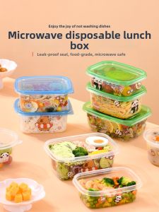 LA SHOAN | Child School Lunch Box Microwave Safe