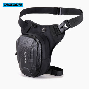Motorcycle Waist Leg Bag Waterproof Reflective Breathable Compartment Hard Shell Motorbike Motocross Camping Hiking Travel Sport