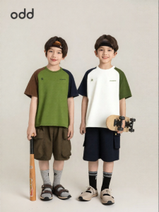 Antibacterial Soft Comfortable T-shirt for Older Boys