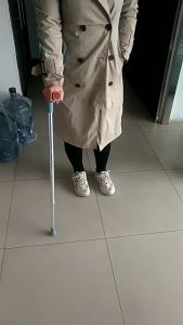 Elbow Crutches Walking Aid Stick for Elderly Arm Elbow Support Crutch Adjustable Height Cane Tongkat Kaki Siku
