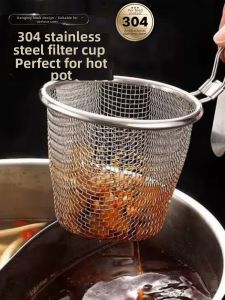 Multifunctional Kitchen Stainless Steel Strainer
