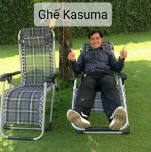 HÀNG CAO CẤP Ghế xếp Thư Giãn Cao Cấp Kasuma Duy Phương Chính Hãng Ghế Gấp Thư Giãn Cho Người Lớn Tuổi Kèm Gối Tựa Hàng Cao Cấp Ghế Xếp Thư Giản Vải Lưới Sơn Tĩnh Điện Bền Chắc Đẹp Giá Tốt_Nemtot Bedding
