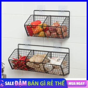 Kệ Đựng Đồ Nhà Tắm Dán Tường Kiểu Dáng Nghiêng Bằng Sắt Phun Sơn Tĩnh Điện Cao Cấp - Kệ Treo Tường Đựng Gia Vị Nhà Bếp Thép Không Gỉ Chắc Chắn Đa Năng Tiện Dụng . Kệ Dán Tường Nhà Bếp Đựng Đồ Đa Năng Siêu Bền