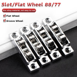 YoPo Slot/Flat Wheel 88/77 Style Sliding Door Casement Pulley Window Pulley Roller Wheel