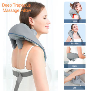 Foreverlily 26W Neck Shoulder Massager Brushless Motor Body Kneading Massage Shawl Trapezius Neck Back Cervical masajeador