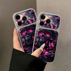 Skeleton Skull Art Phone Case For iPhone 17 Pro Max 16 Pro 13 15 11 12 14 17promax 16promax Shockproof Bumper Soft Fundas Cover
