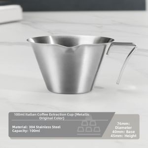 MONGDIO | Stainless Measuring Extraction Coffee Cup