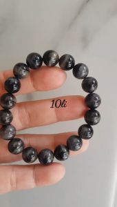 🍃🍀🍃Vòng tay nữ chuỗi đá mắt hổ tự nhiên đen xanh size 10mm 18 hạt bóng đẹp hợp các Chị mệnh thủy mệnh mộc đeo may mắn đá tự nhiên tốt sức khỏe công việc tốt đẹp tài lộc hanh thông xinh tay rẻ đẹp có 350k/1 vòng ạ