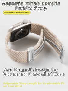 CRAFTSMAN DAI | Magnetic Attractive Breathable Nylon Woven Watch Band