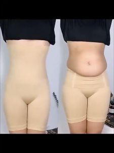 2Pcs High Waist Slimming Body Shaper Breathable Girdle for Women Body Shaper High Elasticity Slimming Body Shaper for Tummy Control Gerdle for Big Tummy Butt Lifter Thigh Slimmer