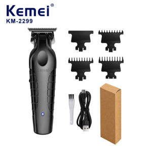 Kemei | Máy Cắt Tóc Không Dây Kemei 2299 Chuyên Nghiệp Máy Tỉa Tóc 0mm Không Khe Hở Máy Cắt Tóc Điện Chuyên Dụng Cho Mọi Loại Tóc