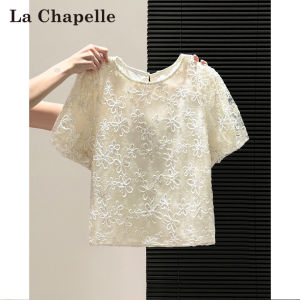 La Chapelle | Lace Floral Embroidery Blouse