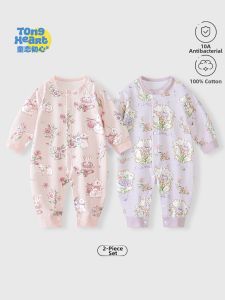 TONGLIANCHUXIN | Pure Cotton Baby Onesie Autumn Spring Season