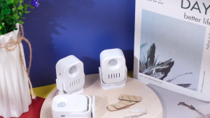 DAYTECH Shop Entry Chime with Record Function Hello Welcome Voice Sound Motion Sensor Detector Alarm English/Thai/Malay/Chinese Language HW09