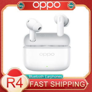 OPPO | OPPO Enco R4 Earphones Wireless Bluetooth 5.4 in Ear Headphones AAC/SBC AI Call Noise Reduction HiFi Stereo Music Headset 560mAh