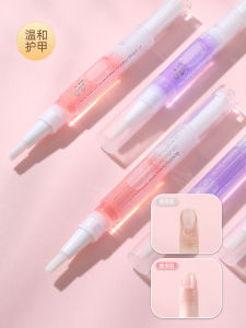 เล็บ Art Nutrition Oil ปากกาเจลป้องกันน้ําหอมมะนาวสําหรับเล็บดูแลเล็บ Anti-Breaking Cracking Edge Repair