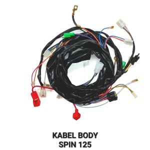 Kabel Body Spin 125 - Cable Cabel Tali Seling Harness Wire Body Bodi Utama Set Komplit Suzuki Spin 125