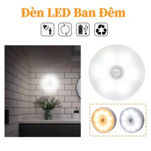 Đèn cảm biến chuyển độngđèn Led thông minh dán tường ban đêmgóc cảm ứng rộnggắn tủ quần áohành lang