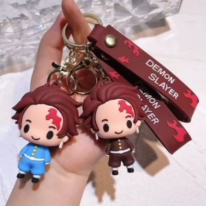 Gantungan Kunci Karakter Demon Slayer Lucu Promo Termurah Bisa COD