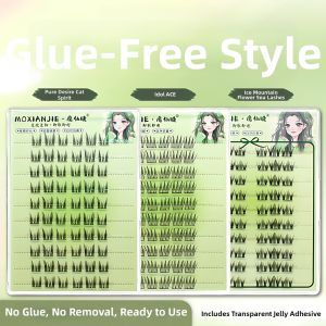 Sunpretty | Korean Idol-like Natural Fake Eyelashes Set