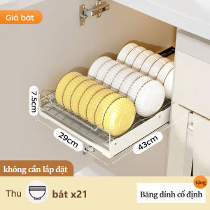 Lifinity Giỏ Đựng Đồ Đa Năng Kệ Đựng Gia Vị Nó Có Thể Được Kéo Ra Bằng Đường Ray Dẫn Hướng&Lắp Đặt Dễ Dàng