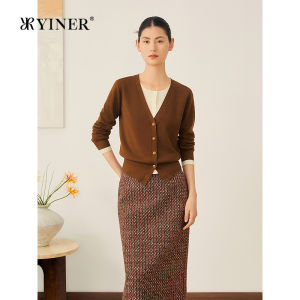 Elegant Merino Wool Two-piece Knit Pullover