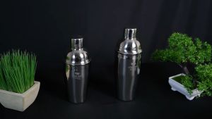 Cocktail Shaker Bartender 550 ml 750 ml Boston Style Stainless Steel - One Two Cups / Pengocok minuman koktail bartender milkshaker serbaguna