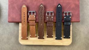 Handmade Genuine Leather Watchband 18mm 19mm 20mm 21mm 22mm 23mm 24mm Stitching Cowhide Watch Strap for Seiko for Omega Bracelet