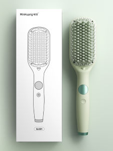 Bàn Chải Làm Thẳng Tóc Đa Chức Năng Tích Hợp Lược Điện Ion Âm Chống Bỏng Có Chức Năng Điều Chỉnh Nhiệt Độ.