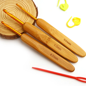 Kim Móc Cán Gỗ – Thân Gỗ Thân Thiện Cán Dẹt Đầu Móc Trơn Phù Hợp Cho Người Mới Bắt Đầu