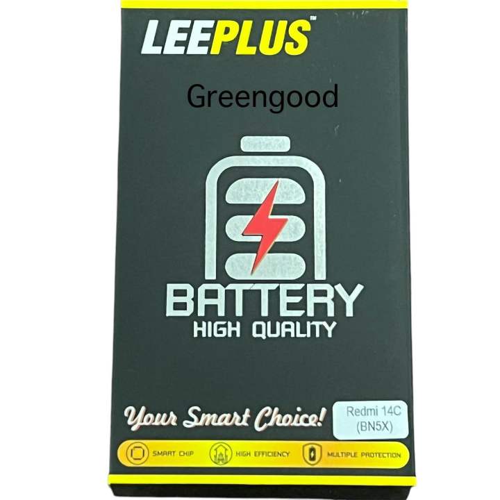 BN5X  Redmi 14C แบตสําหรับ Xiaomi Redmi 14C, 2409BRN2CA, 2409BRN2CL, 2409BRN2CG (5160mAh) แบตเตอรี่ มอก. รับประกัน1ปี