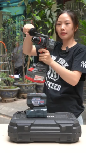 Máy Khoan Pin Workfix WF-ID160AK Đầu Kẹp 13mm - Bật tắt ANTI-KICKBACK 3 Chức Năng Khoan - Búa - Vít