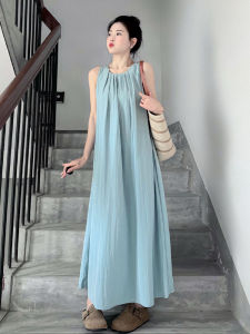 Karrar betsey | New Sleeveless Halter Green Maxi Dress 2026