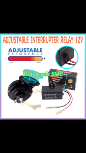 Shinagawa Adjustable Horn Interrupter Relay 12V Universal For All Motorcycles (HORN&LED) ADJUSTABLE