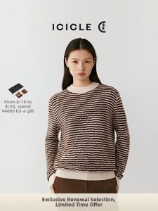 ICICLE | Winter Silk Cashmere Pullover Knitwear