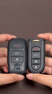 Sarung Kunci For Perodua Ativa Myvi 2022 - 2025 Alza Axia 2023 - 2025 Remote Key Leather Case Cover Keychain