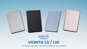 [ ORI ] ADAM Elements VIONTA L5 / L10 ( 5000mAh / 10000mAh ) Ultra Slim Magnetic Wireless Power Bank CCC Certified