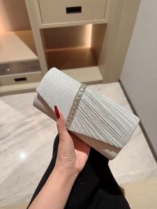 Clutch nữ Ví dự tiệc đính đá lấp lánh LILA CSG16