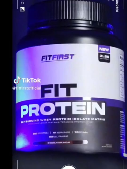 Fit First Fit Protein Halal Whey 30g Protein With LCarnitine [3LBS
