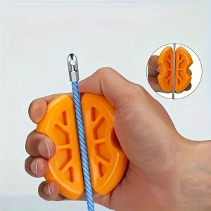 Threading Auxiliary Cable Puller Labor-saving Hand Guard Anti-slip Strong Threading Cable Puller Electrician Tool