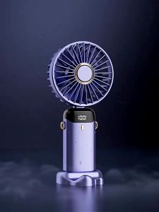 DL Kipas Angin Mini 20000mAh 5-Speed Wind Kipas Genggam Portabel Karakter LED Display Portable Handheld Fan Aromaterapi kipas mini Kapasitas Baterai 20000Mah Desain Lucu Dan Manis - Lazada