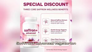 Regulates Hormonal Balance | Improves Mood | Boosts Energy | Supports Overall Health | Saffron Advanced