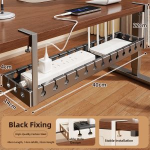 Cable Management Organizer Under Desk